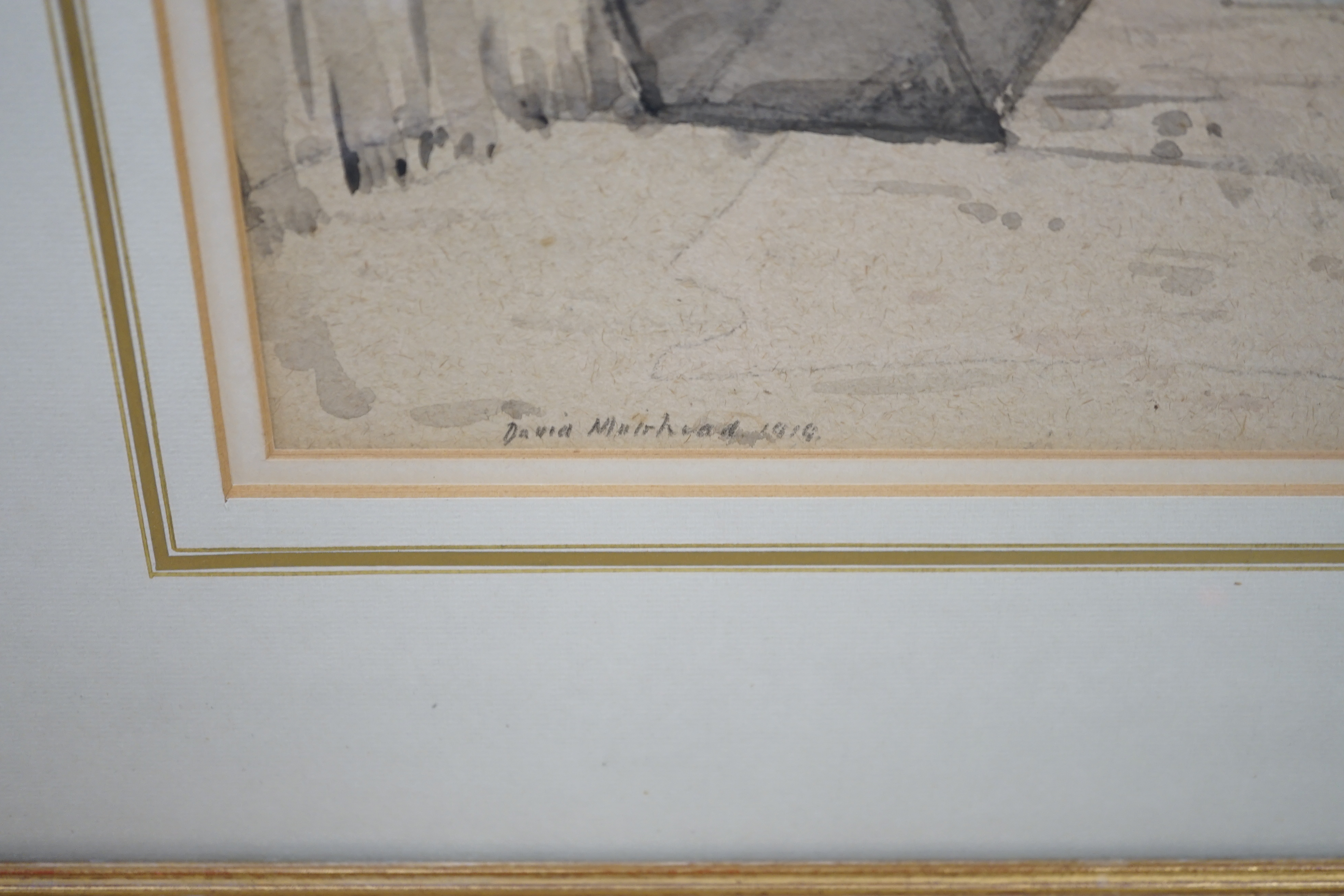 Ernest Alfred Sallis Benney, ARCA, (1894-1966), watercolour, Kings College, Cambridge, signed, 34 x 48cm